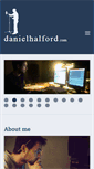 Mobile Screenshot of danielhalford.com
